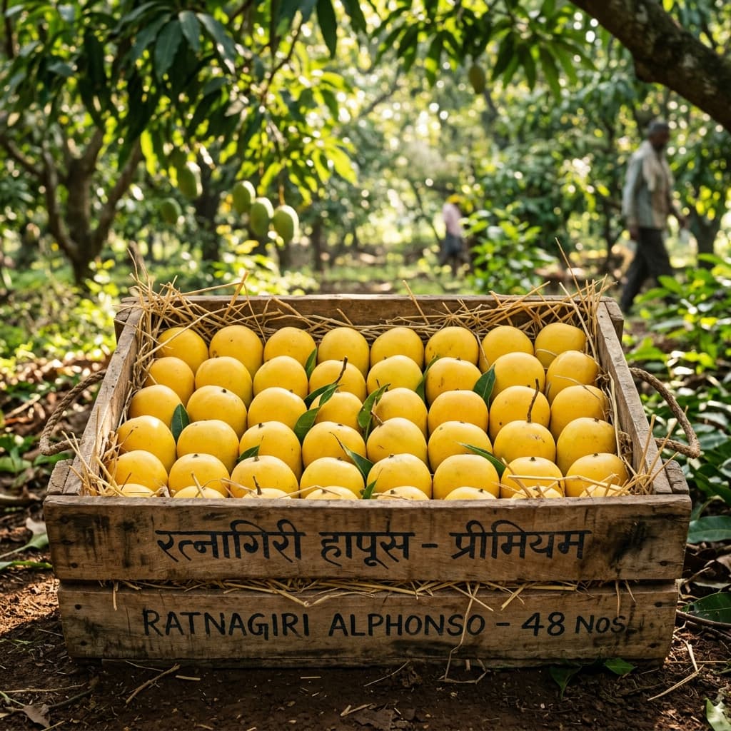 The Traditional Ratnagiri Wooden Peti: Why It's the Authentic Way to Buy Alphonso